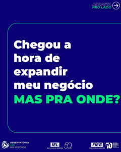 Chegou a hora de expandir meu negócio, mas para onde?